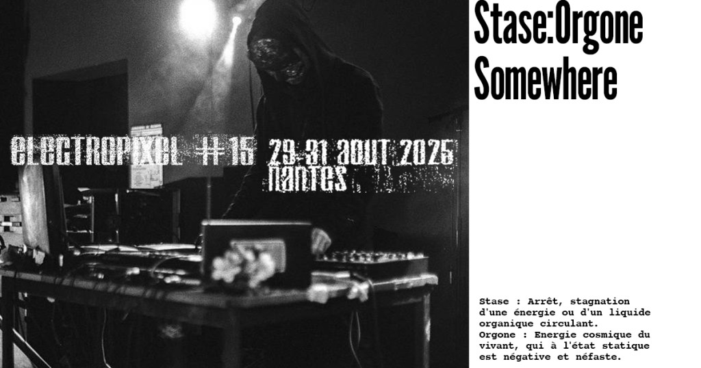 PROGRAMMATION ELECTROPIXEL #15 – STASE:ORGONE
